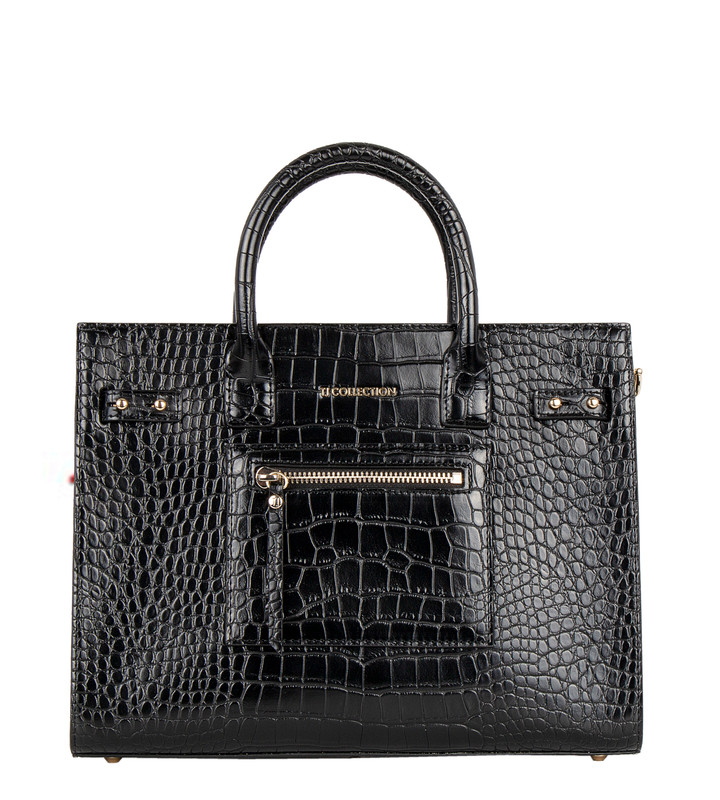 Embossed Basel Bag XT 8465924 BLC