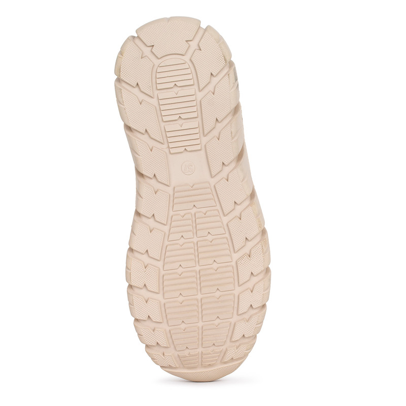 Women's Cream Suede Winter Boots with Wraparound Lacing GC 5514014 LGS Women's Cream Suede Winter Boots with Wraparound Lacing GC 5514014 LGS