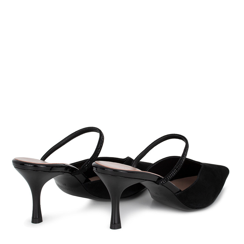 Women's Black Mules GF 5168015 BLS