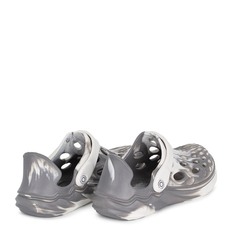 Women's White and Grey Sandals in Unisex Style MU 5100725 WHG
