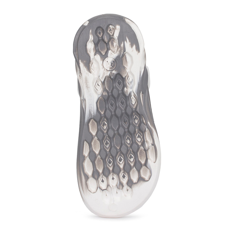Women's White and Grey Sandals in Unisex Style MU 5100725 WHG
