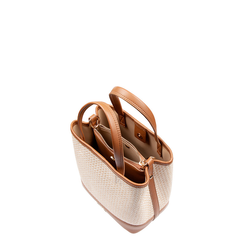Women's Mixed Material Cremona Bag YJ 5213925 CMB