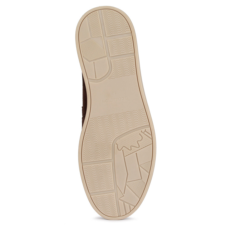 Men's Brown Suede Loafers GO 7210915 BRS