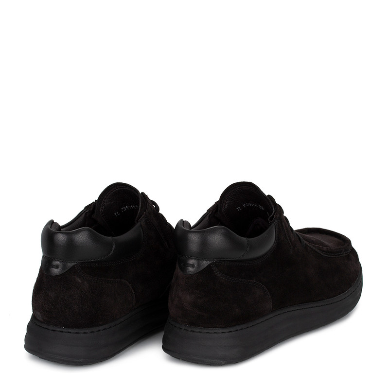 Men's Dark Brown Suede Boots TL 7311115 DBS