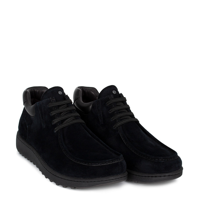 Men's Winter Blue Suede Boots TL 7513715 NVS