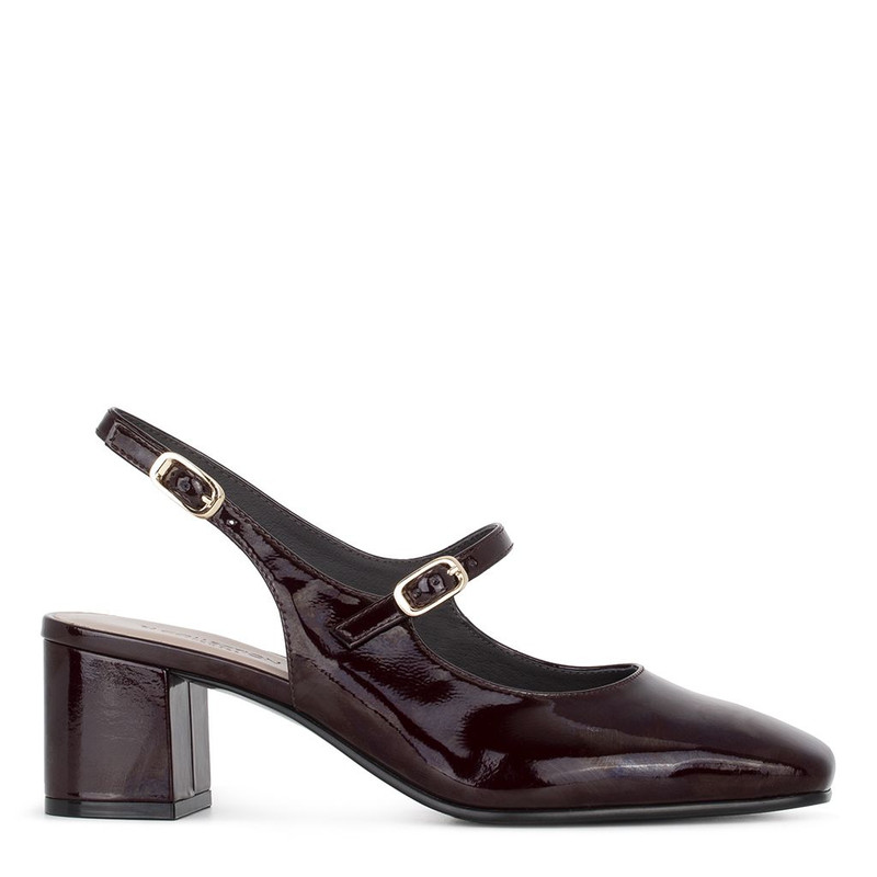 Burgundy Patent Leather Heels GR 5154026 BDP