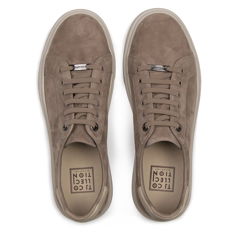 Taupe Suede Keds TO 7201916 TPS