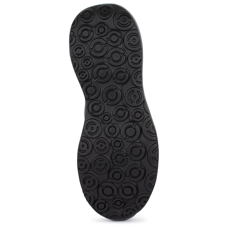 Men's Black Combination Sneakers with Elastic Laces GN 7221316 BLG