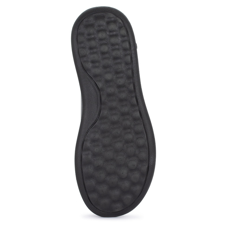 Men's Black Soft Moccasin Shoes TL 7215816 BLI