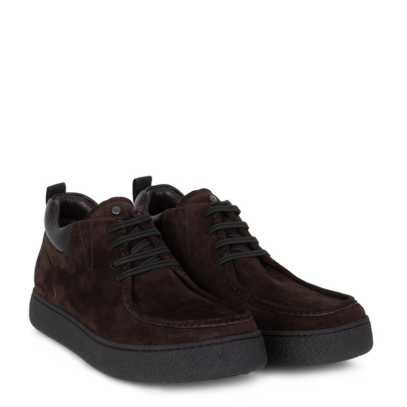 Men's Brown Suede Winter Wallabees TL 7518916 DBS