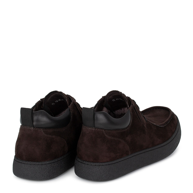 Men's Brown Suede Winter Wallabees TL 7518916 DBS
