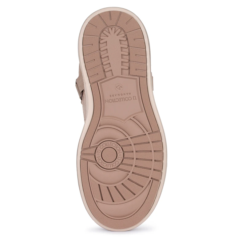 Women's Beige Winter Sneakers with Trim TO 5803516 NDV
