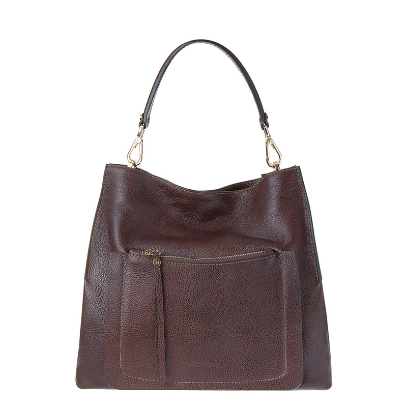 brown boho purse