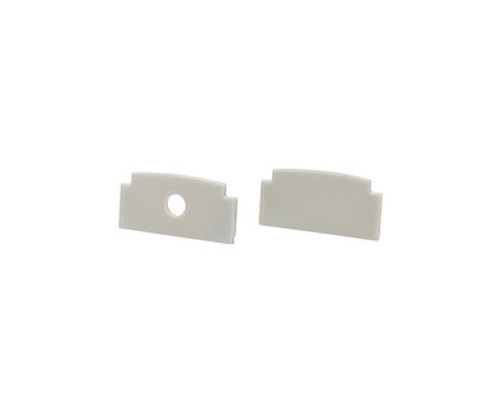 Extra End-Cap Pair for Aluminum Profile DT3 for LED Strips