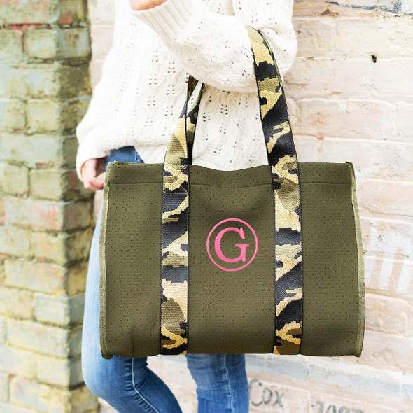 Camo Neoprene Tote