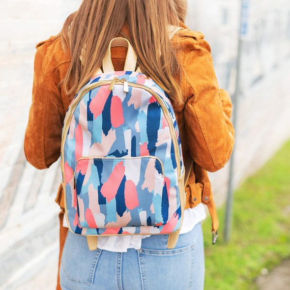 Black Camo Lauren Backpack