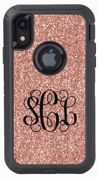 Rose Gold Glitter OtterBox® Defender Series® Phone Case