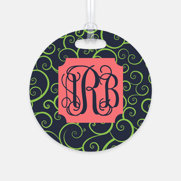 Vine Luggage Tag