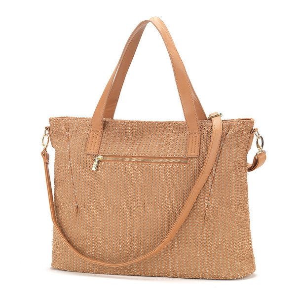 Textured Camel Audrey Purse