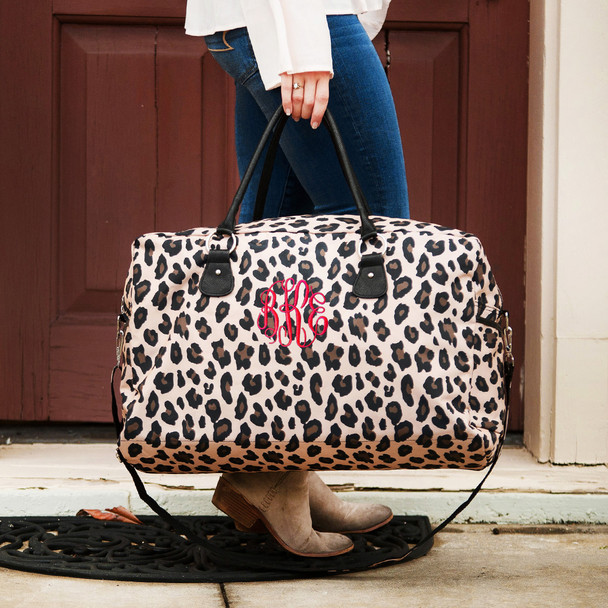 Wild Side Leopard Travel Bag