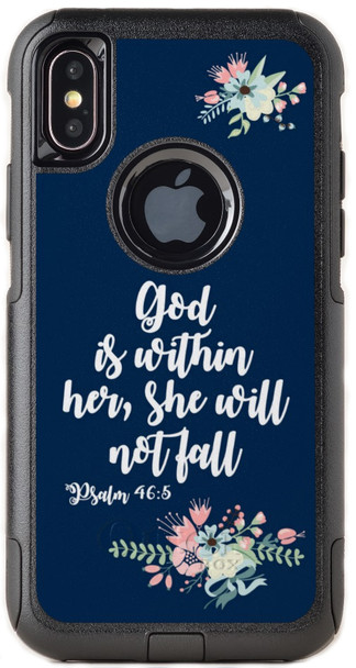 Biblical Scripture Psalm 46:5 OtterBox® Commuter Series® Phone Case
