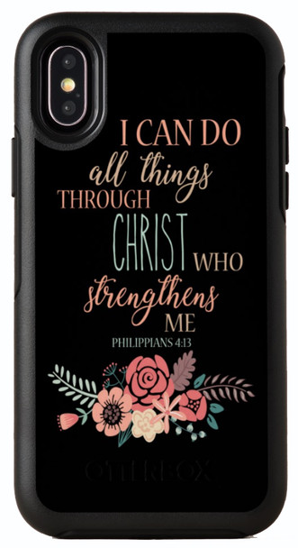 Biblical Scripture Philippians 4:13 OtterBox® Symmetry Series® Phone Case
