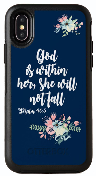 Biblical Scripture Psalm 46:5 OtterBox® Symmetry Series® Phone Case