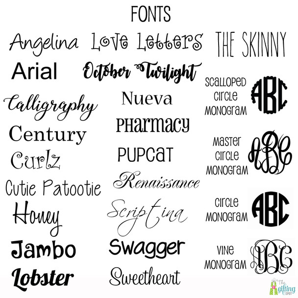 OtterBox® Design Fonts