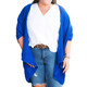 Royal Blue Lindsey Top