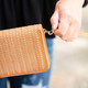 Textured Camel Cameron Wallet