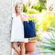 Navy Castaway Tote