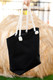 Black Castaway Tote