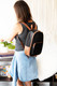 Black Nylon Lauren Backpack