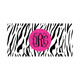 Zebra Car Tag