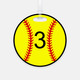 Sports Bag Tag - Softball