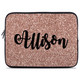 Rose Gold Glitter Laptop Sleeve