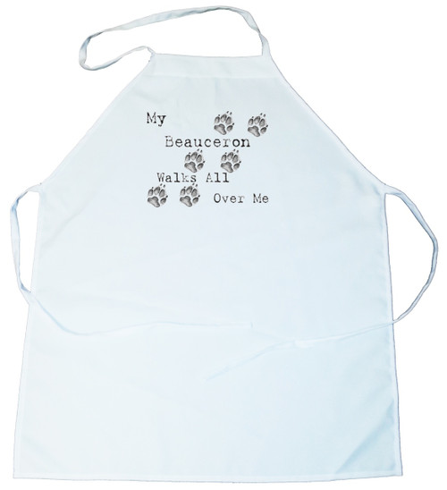 My Beauceron Walks All Over Me Apron (100-0004-134)