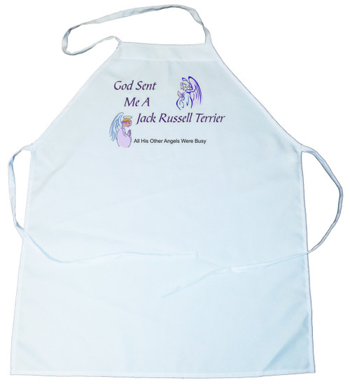God Sent Me a Jack Russell Terrier Apron (100-0005-272)