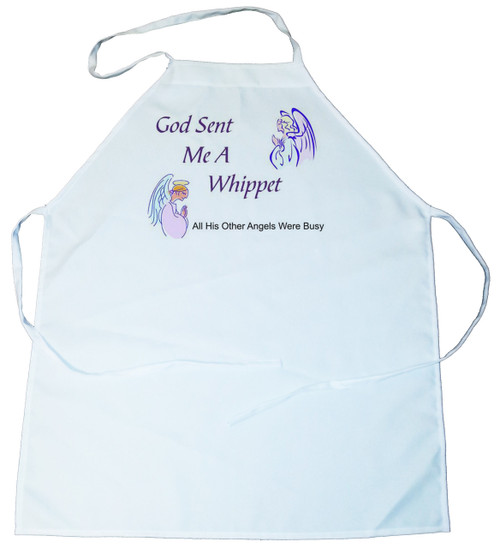 God Sent Me a Whippet Apron (100-0005-410)