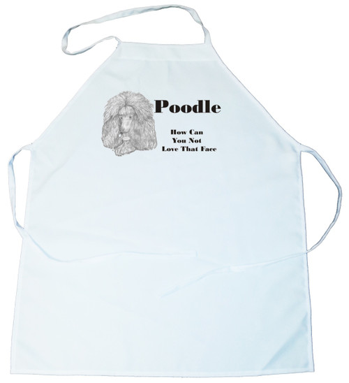 How Can You Not Love That Face Apron: Poodle (100-0071-340)