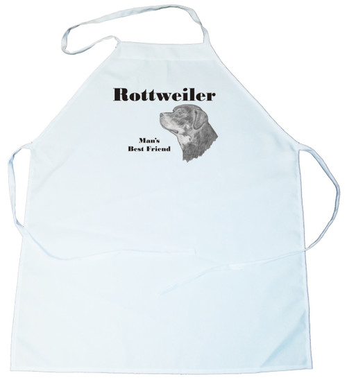 Man's Best Friend Apron: Rottweiler (100-0072-352) Man's Best Friend Apron: Rottweiler (100-0072-352)
