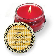 Mediterranean Fig Scented Tyler Candle Company Prestige Collection 3.4oz Two Wick Candle