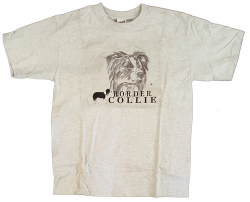 Gr8 Dog Classic Line T-Shirt - Border Collie (1028AS)