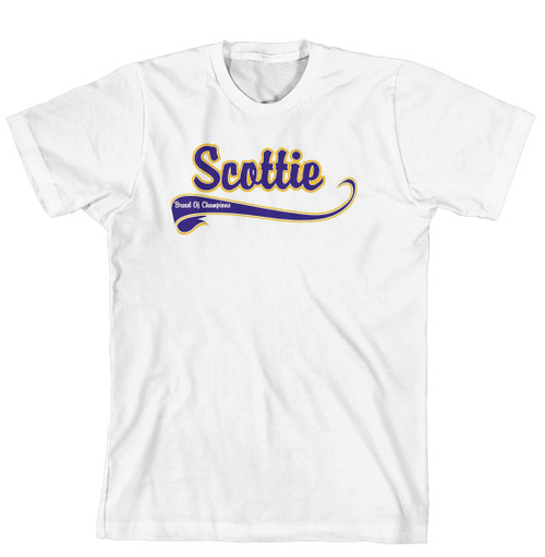 Breed of Champion Tee Blue Shirt - Scottie (170-0002-364A)