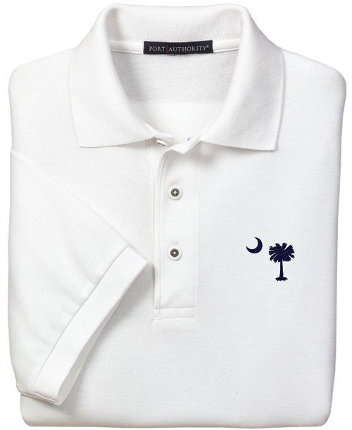 Purple Turtle Gifts - Palmetto Moon South Carolina SC Logo Polo Shirt Available in Several Color Choices