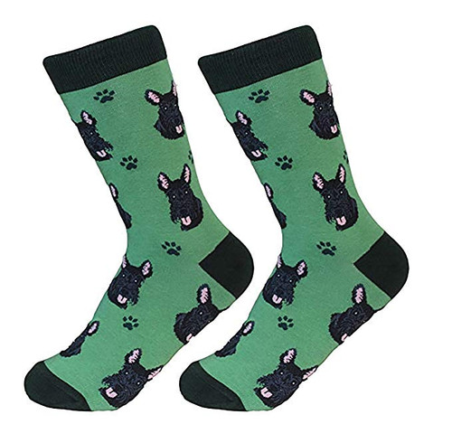 E&S Imports Pet Lover Unisex Socks - Scottish Terrier (Scottie ) (800-35)