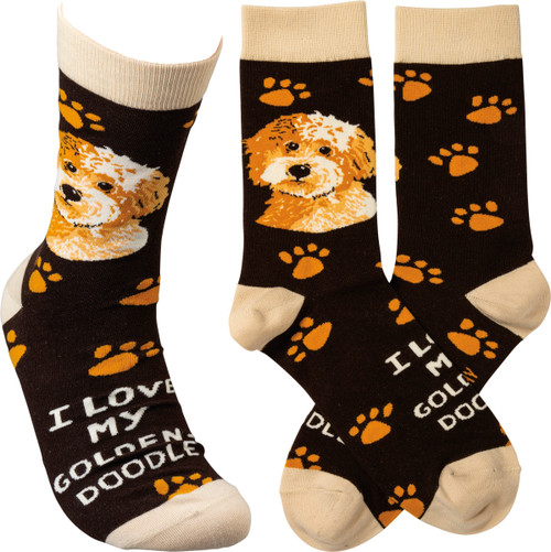 Socks from Primatives by Kathy - Goldendoodle (105026)