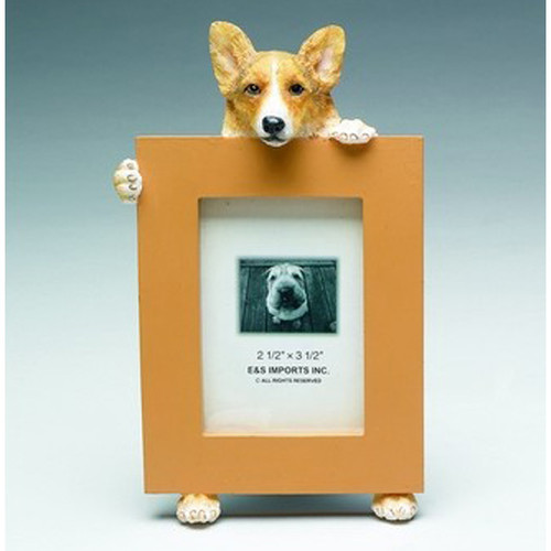 E&S Imports 2.5in x 3.5in Picture Frame - Pembroke Welch Corgi (35315-100)