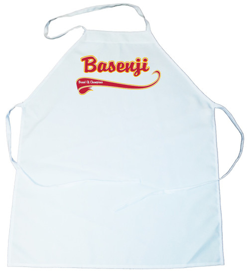 Breed of Champion  Apron - Basenji (100-0001-126)