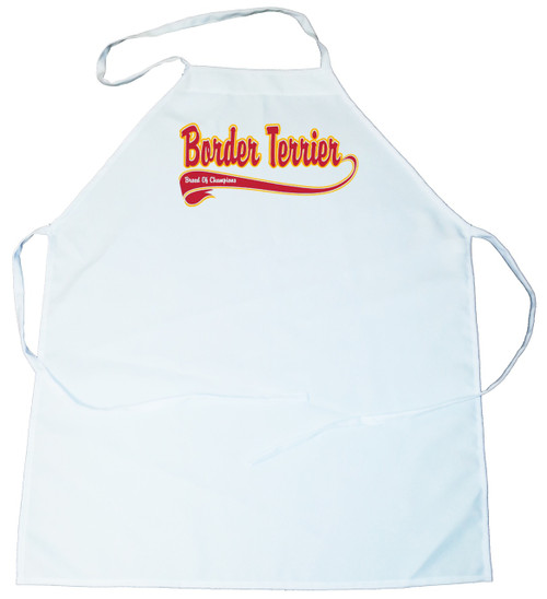 Breed of Champion  Apron - Border Terrier (100-0001-156)